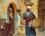 The Flower Seller - 鲁道夫·恩斯特